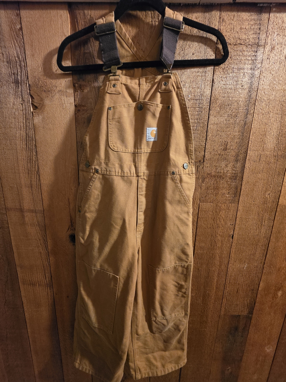 NWOT Kids' Duck Washed Bib Overall Sizes (Child)